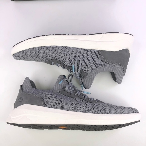 Timberland Broadstreet Ultra Medium Grey Knit Oxford Shoes main image 5